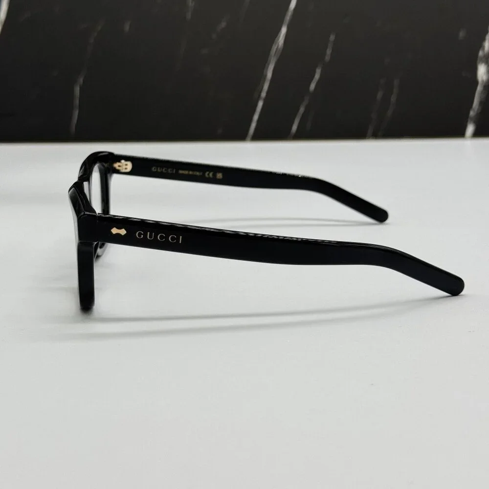 NEW GUCCI BLACK UNISEX GUCCI EYEGLASSES GG1526O 005